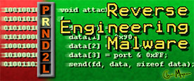 [Reverse Engineering Malware logo]